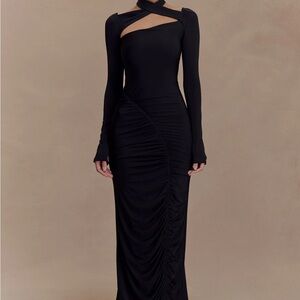 MESHKI Lyndon
Long Sleeve Slinky Maxi Dress